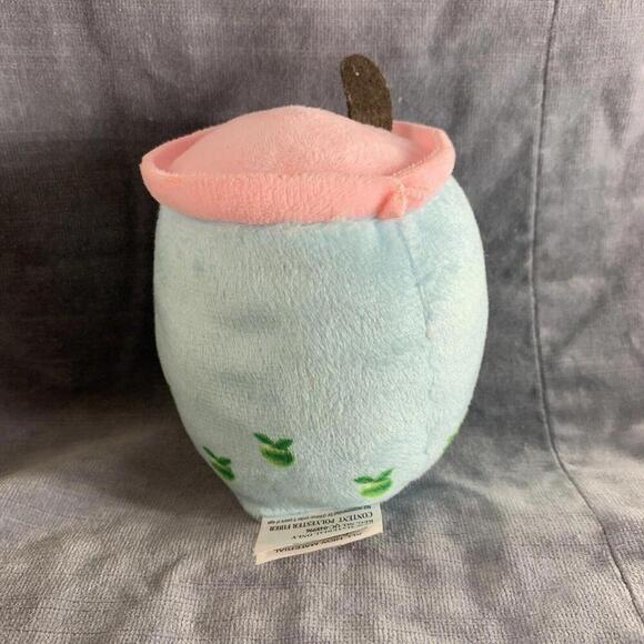 Stuffed Boba Plush Bubble Tea Milk Cup Toys Gift for Kids 5in Plushie Blue Pink - Picture 2 of 8